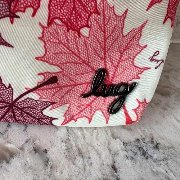 Lug Maple Leaf Print Pouch Set of 3 - Picture 3 of 6